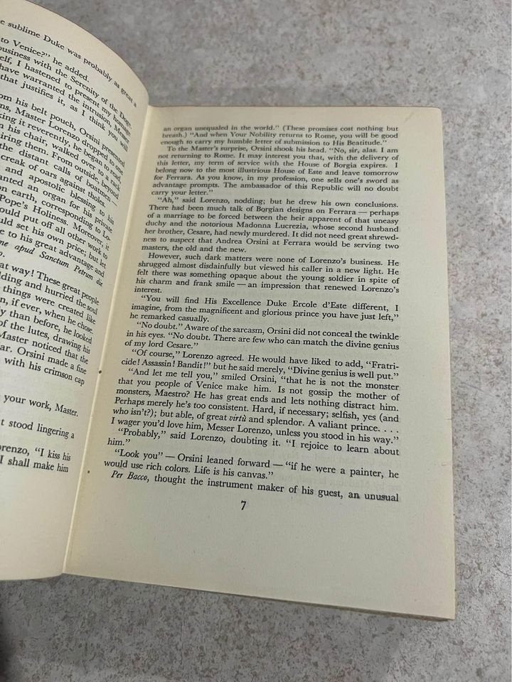 Prince of Foxes by Samuel Shellabarger Antique Vintage Hardcover Book 1947