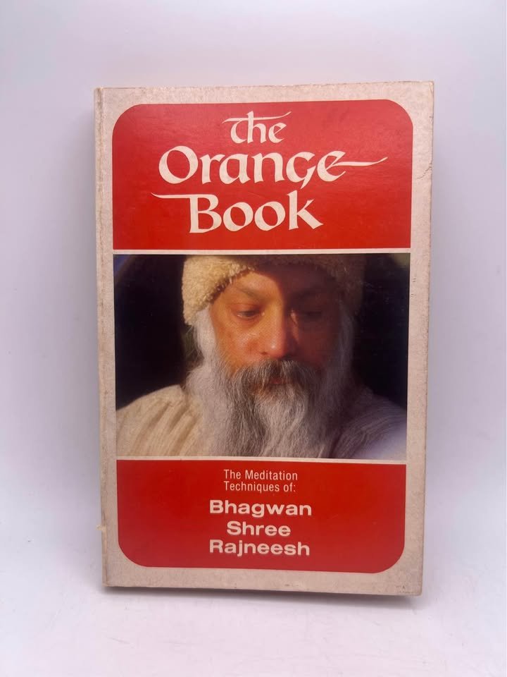 The Orange Book: The Meditation Techniques by Bhagwan Shree Rajneesh Rare Paperback Book 1983