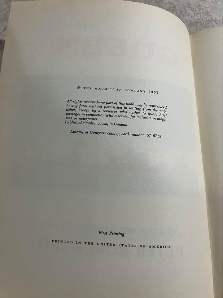 1957 The River Queen by Peter Burchard Vintage First Edition Hardcover Book