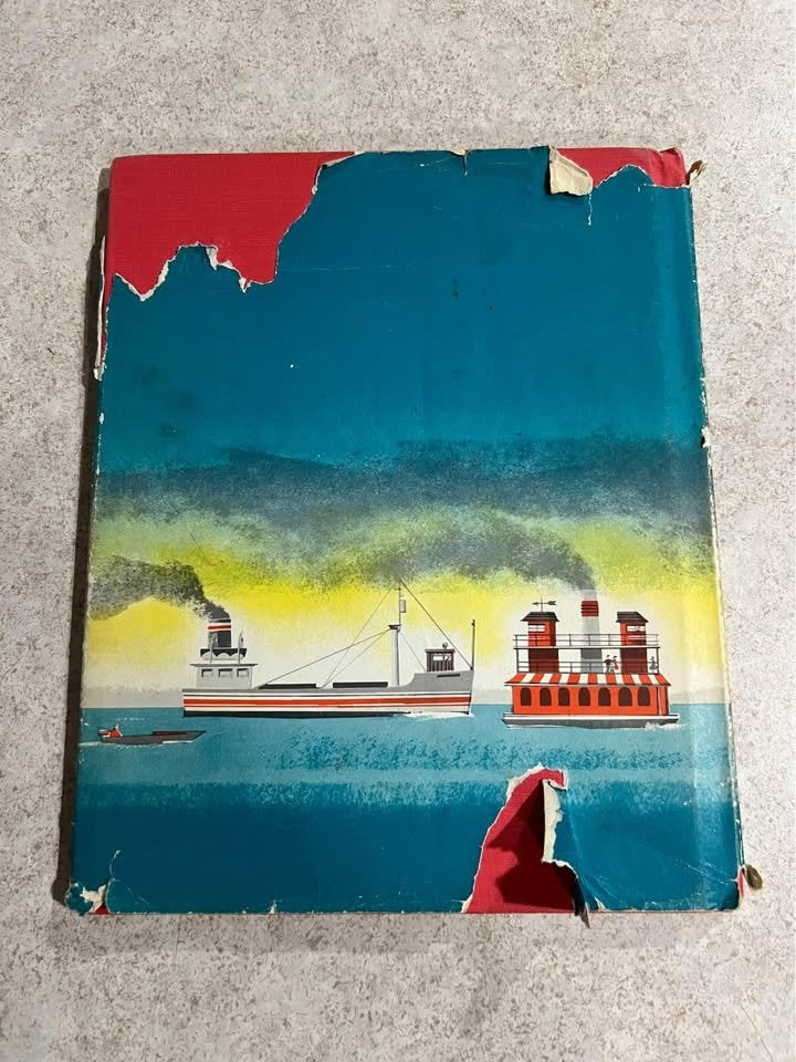 1957 The River Queen by Peter Burchard Vintage First Edition Hardcover Book