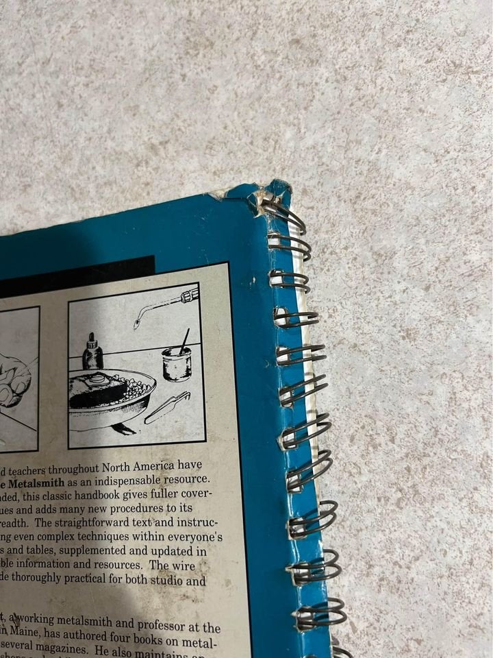 The Complete Metalsmith Revised Edition by Tim McCreight Paperback Book 1991