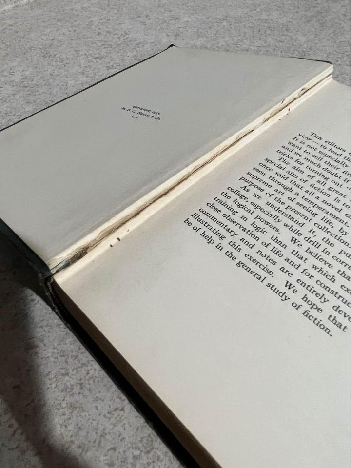 1917 A Book of Narratives by Oscar James Campbell & Richard Ashley Antique Vintage Hardcover Book