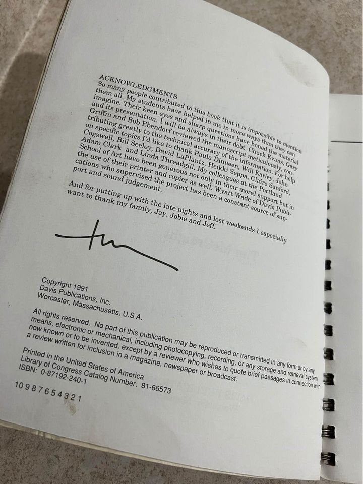 The Complete Metalsmith Revised Edition by Tim McCreight Paperback Book 1991