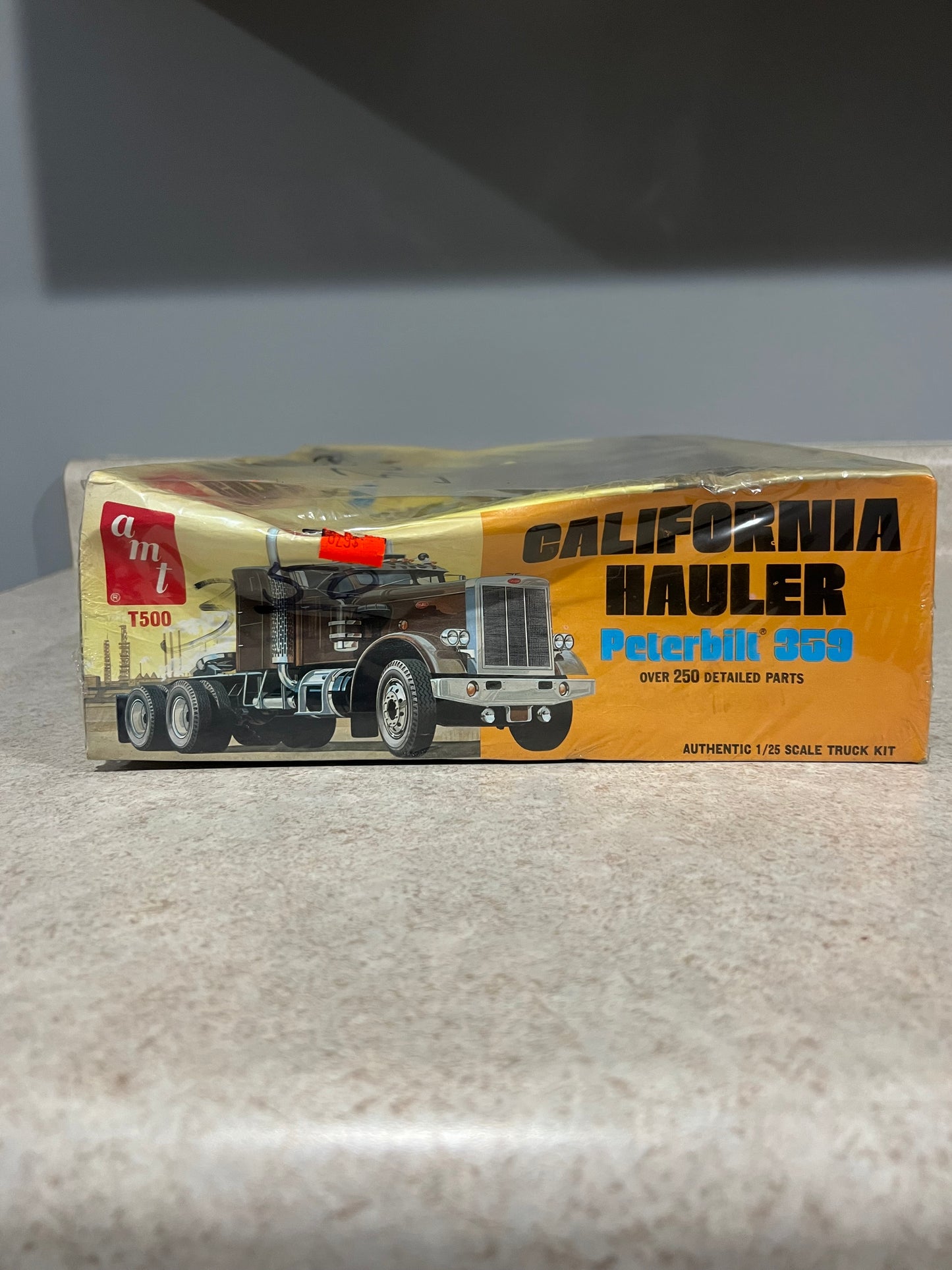 AMT California Hauler Peterbilt 359 T500 Truck Tractor 1/25 Vintage Model Kit New Sealed