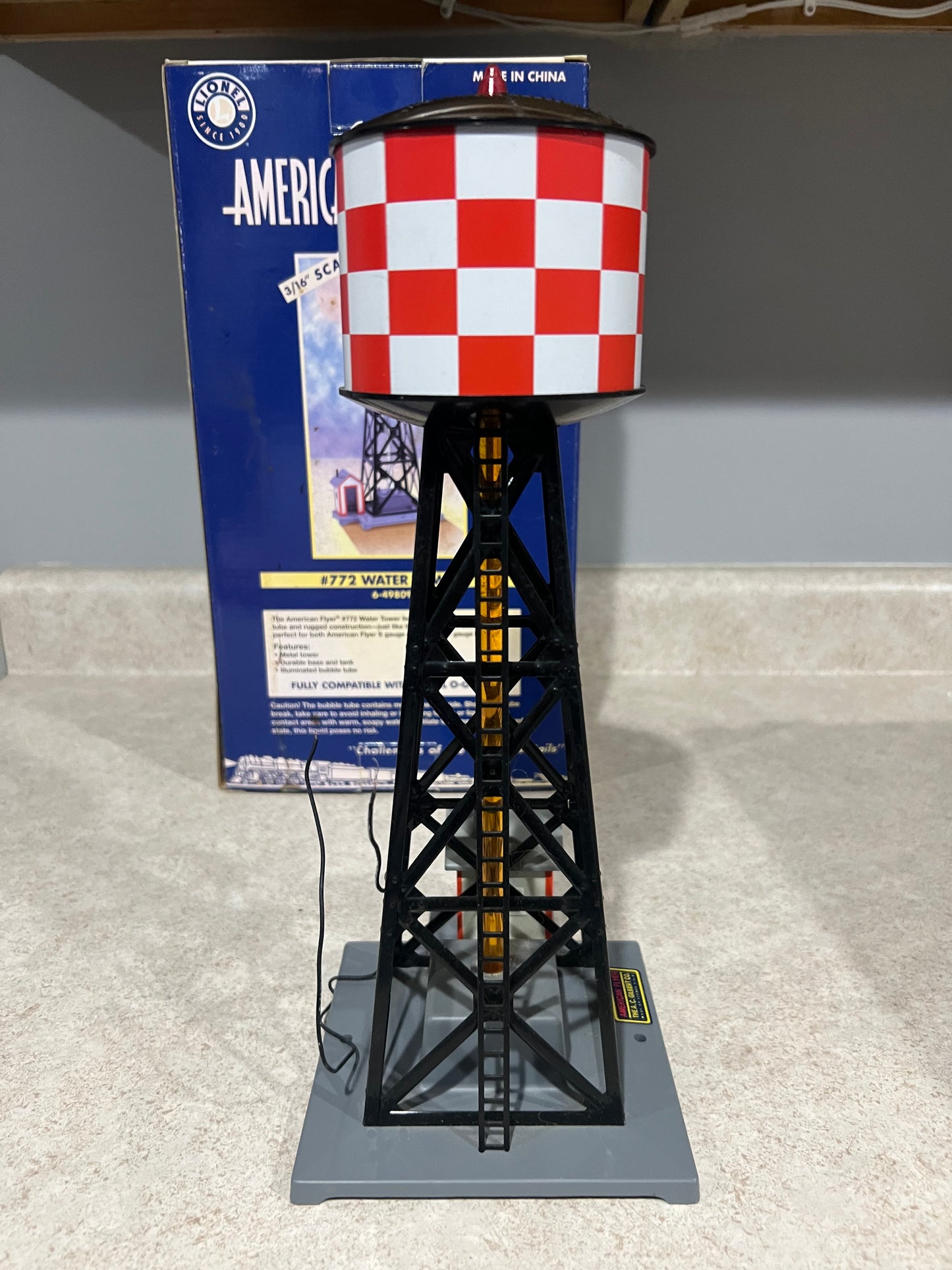 American Flyer Water Tower #772 6-49809 w/ Box