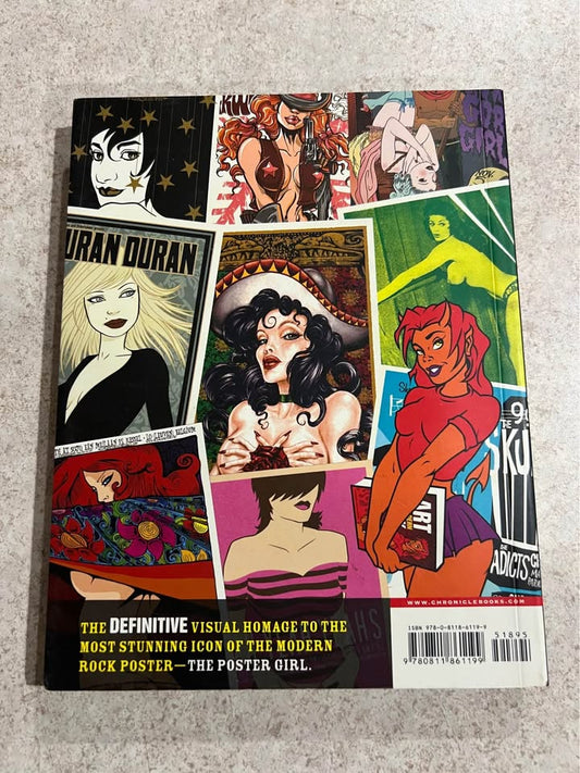Art of Modern Rock Mini #2 Poster Girls by Dennis King Paperback Book 2008