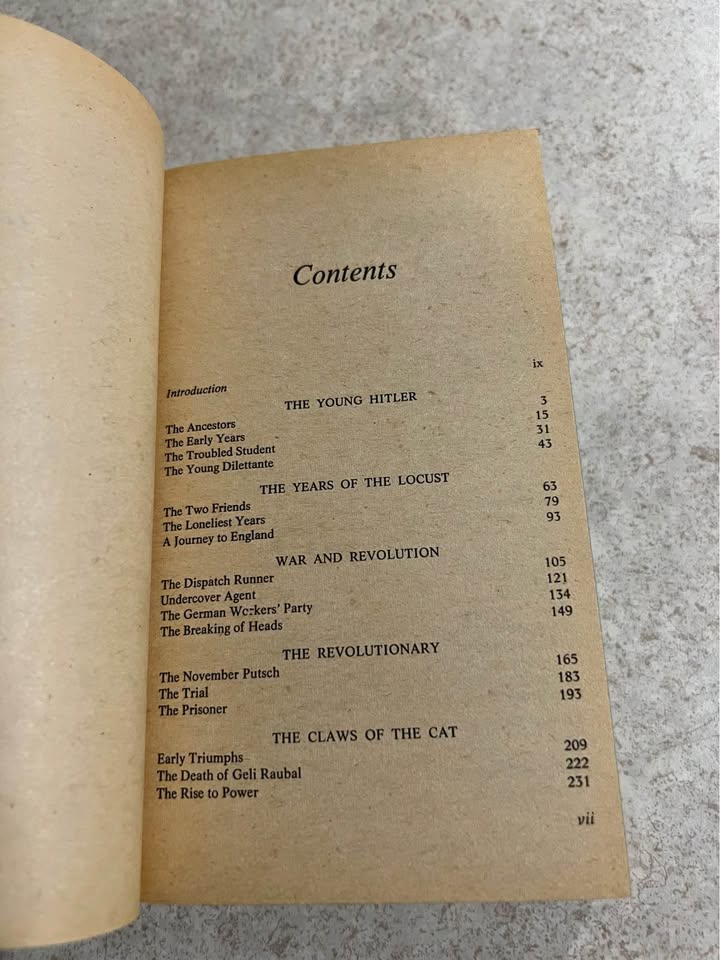 The Life and Death of Adolf Hitler by Robert Payne Paperback Book 1973