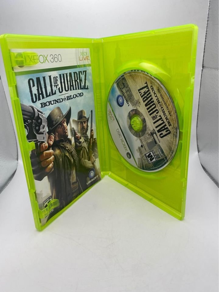 Call of Juarez Bound in Blood Xbox 360 Disc Manual and Case Video Game 2009