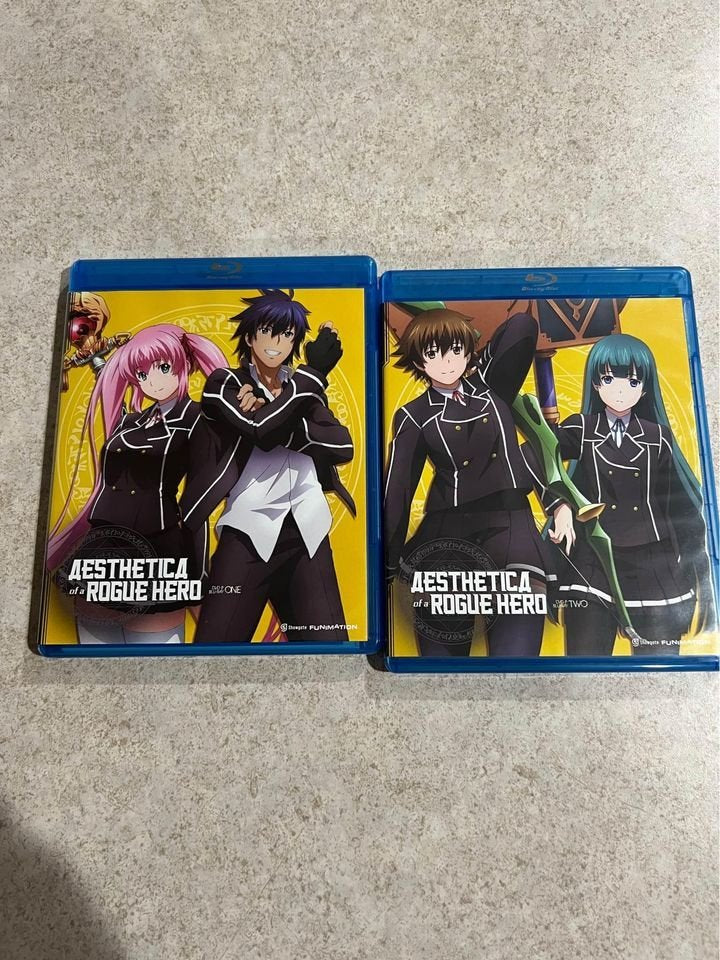 Aesthetica of a Rogue Hero Complete Series Blu-Ray / DVD Combo Limited Edition 4 Disc Set Box Set