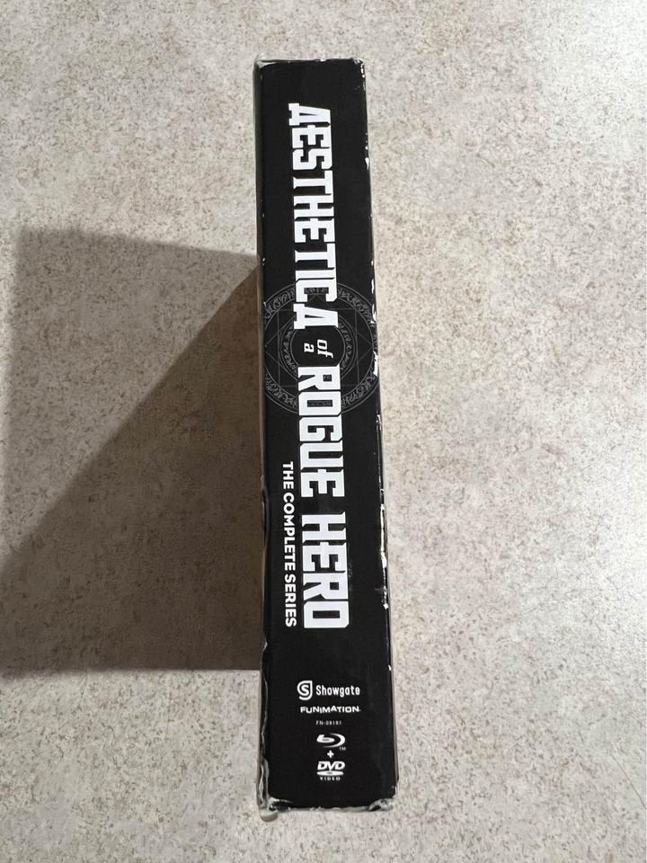 Aesthetica of a Rogue Hero Complete Series Blu-Ray / DVD Combo Limited Edition 4 Disc Set Box Set