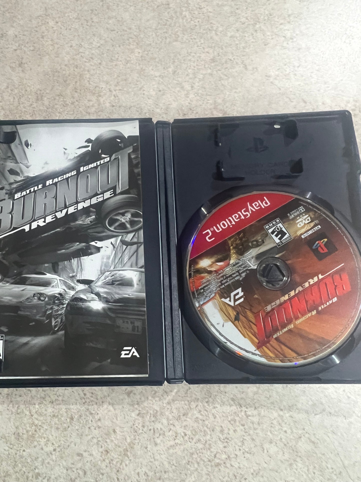 Burnout Revenge PS2 Video Game Complete w/ Case and Manual