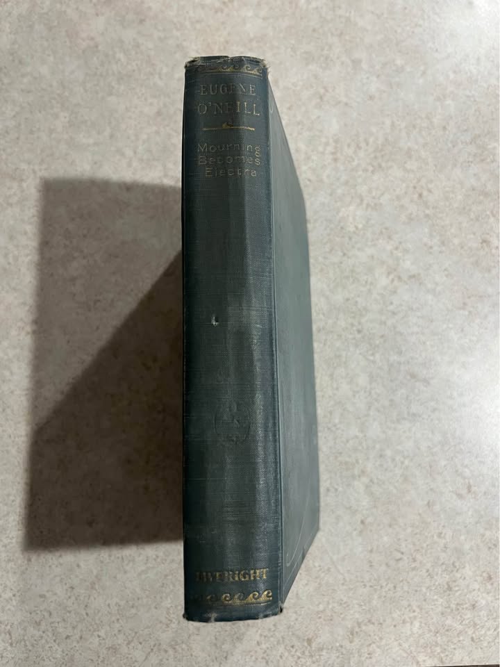 1931 Mourning Becomes Electra by Eugene O’Neill Antique Vintage Hardcover Book