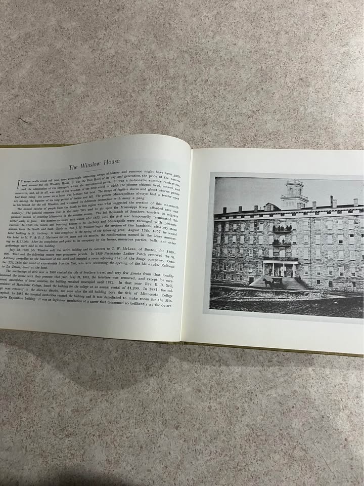 Minneapolis Portrait of the Past by Edward A Bromley Hardcover Book 1973