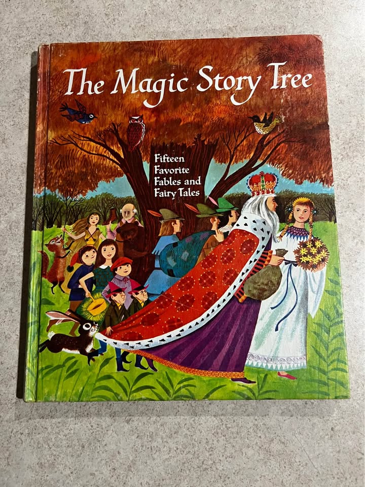 1969 The Magic Story Tree by Lucille and H. C. Holling Hardcover Book