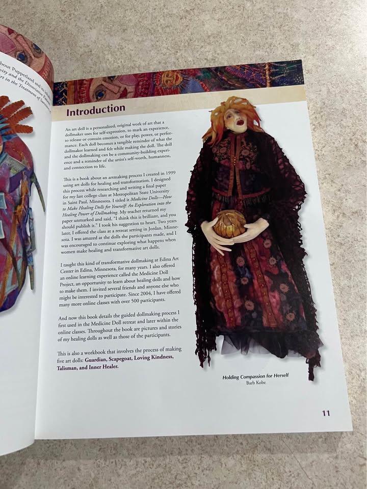 The Healing Doll Way by Barb Kobe Paperback Book 2018