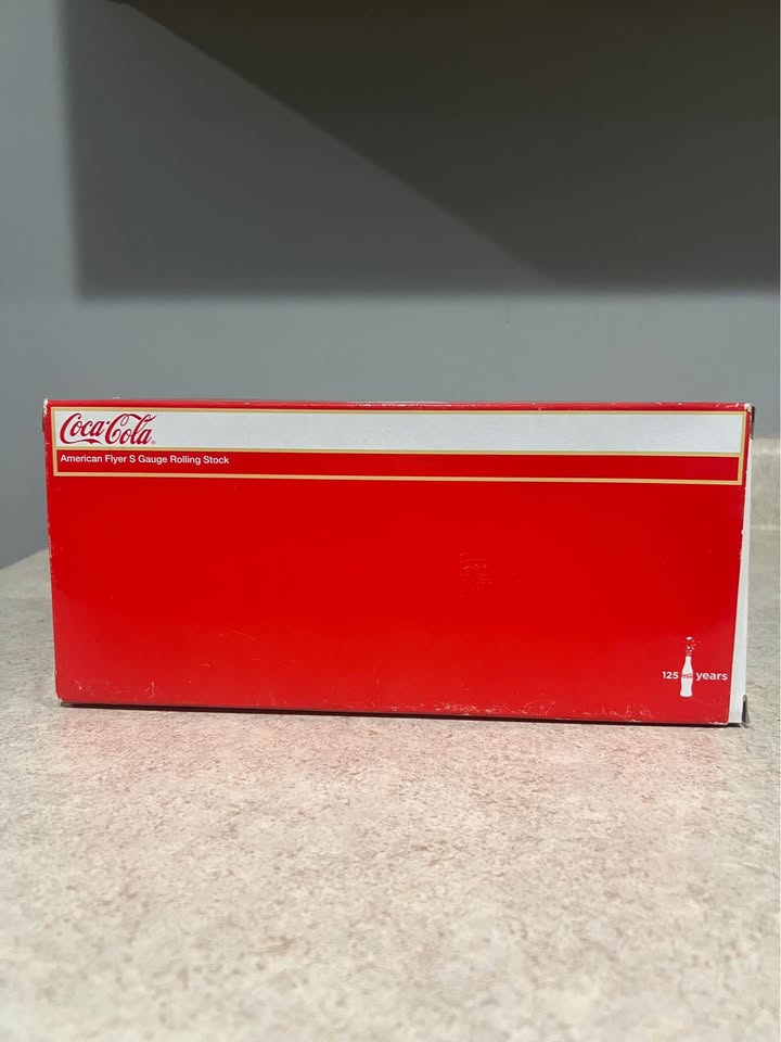 S-Gauge Lionel American Flyer 6-48396 Coca Cola Christmas Boxcar NIB Train