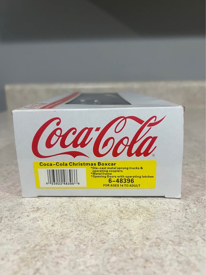 S-Gauge Lionel American Flyer 6-48396 Coca Cola Christmas Boxcar NIB Train