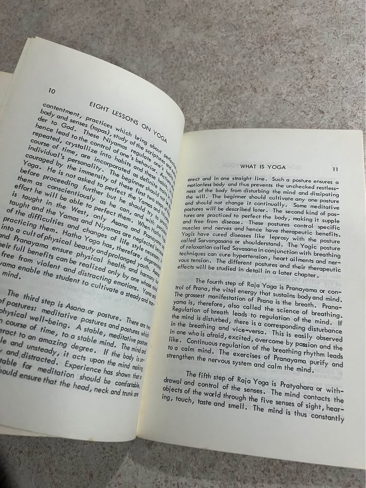 Lectures on Yoga by Swami Rama Paperback Book 1973