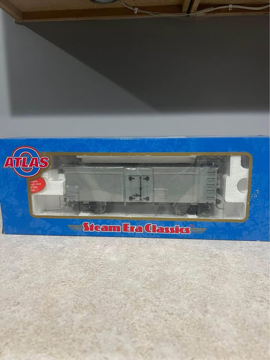 Atlas Steam Era Classics #9000-2 36’ Wood Reefer Car Undecorated 2 Rail O Scale Model Train