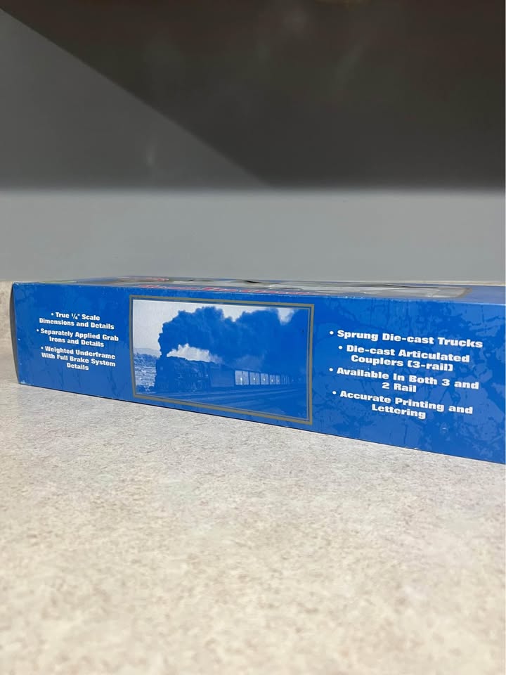 Atlas Steam Era Classics #8711 40’ 1937 AAR Box Car Great Northern #3345 3 Rail O Scale Model Train