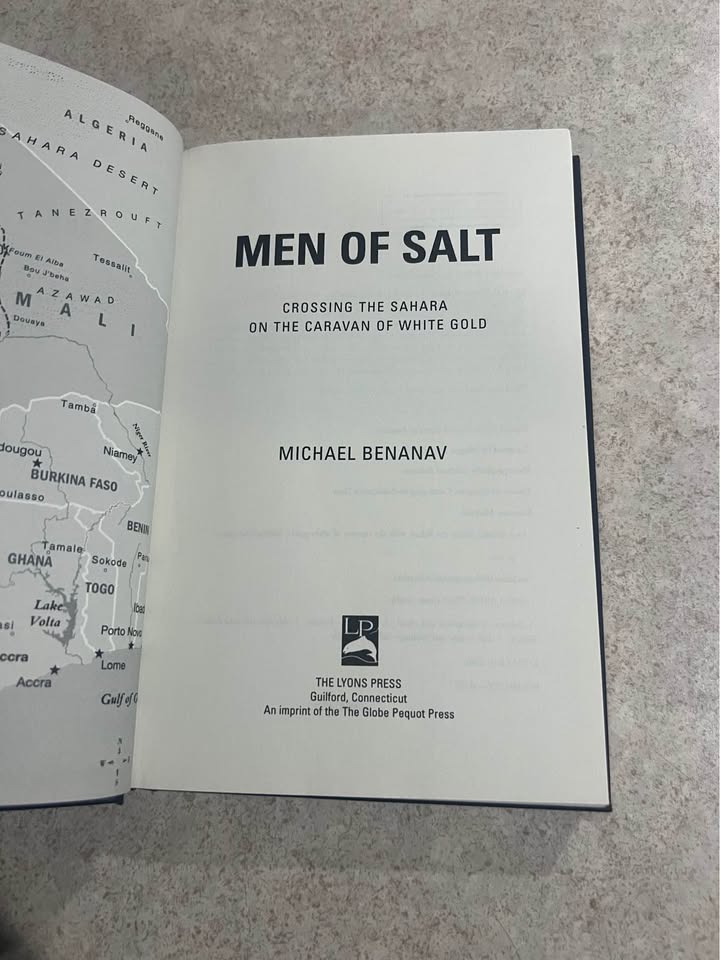 Men of Salt by Michael Benanav Hardcover Book 2006