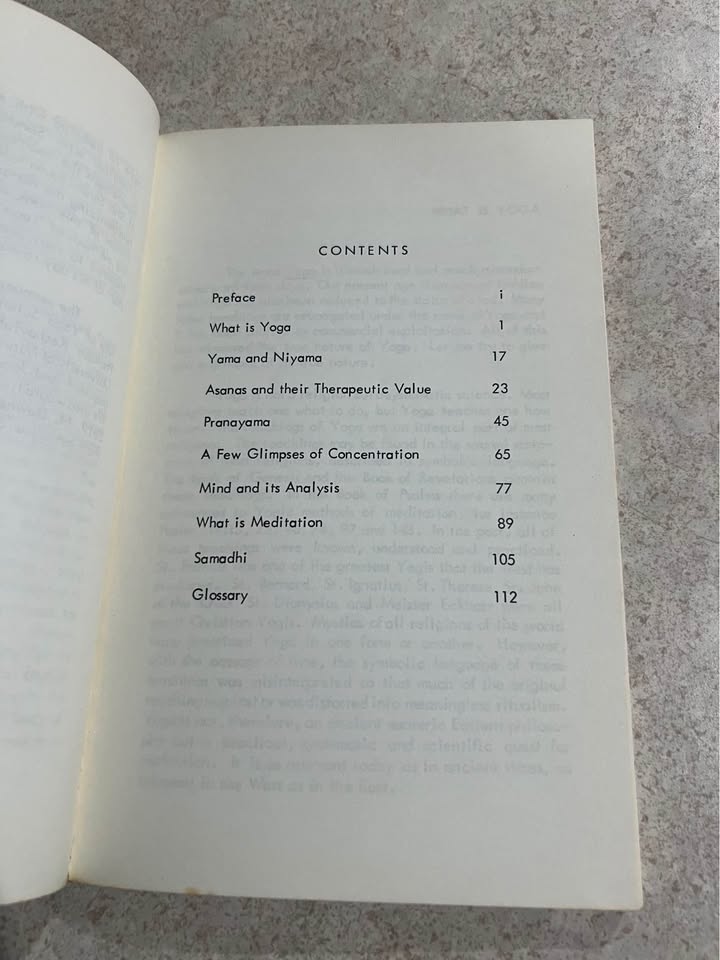 Lectures on Yoga by Swami Rama Paperback Book 1973