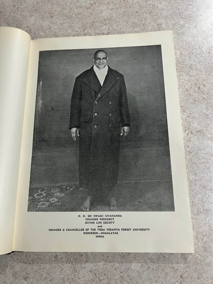 1957 Practical Guide For Students of Yoga by H. H. Swamy Sivananda Vintage Hardcover Book