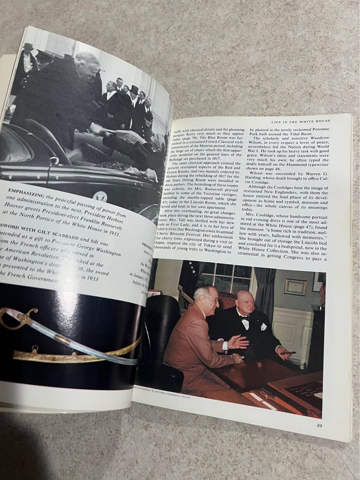 1962 The White House Vintage Paperback Book