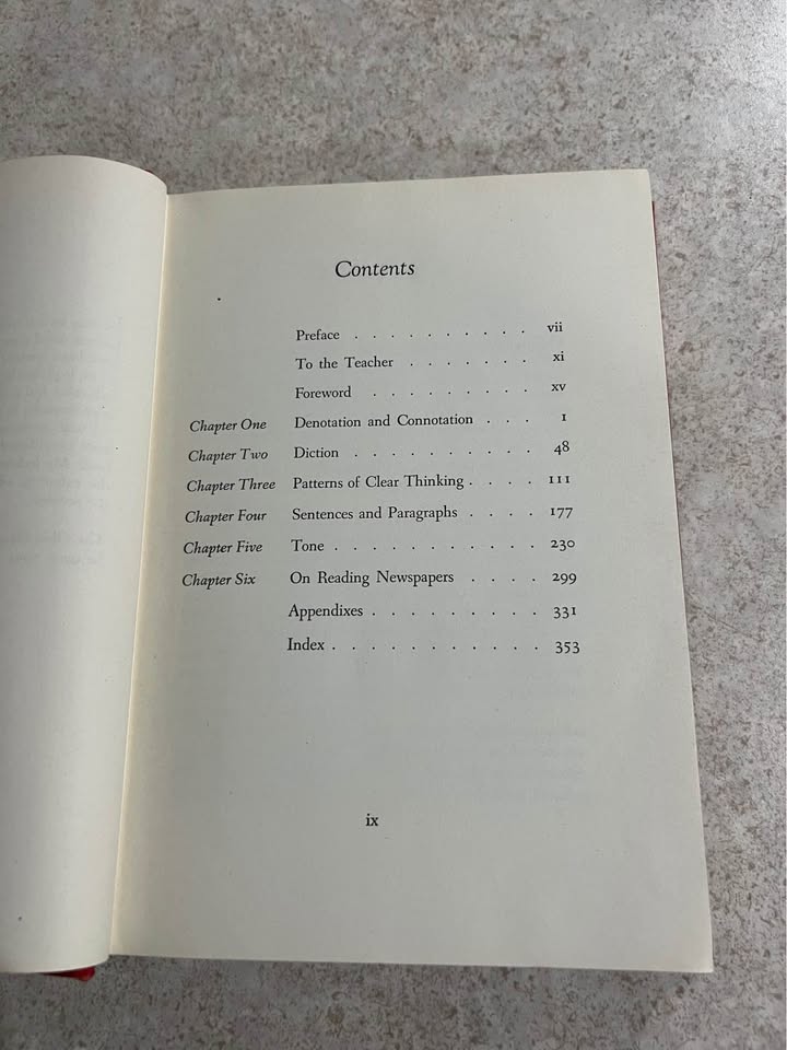 1951 Preface To Critical Reading by Richard D Altick Vintage Hardcover Book