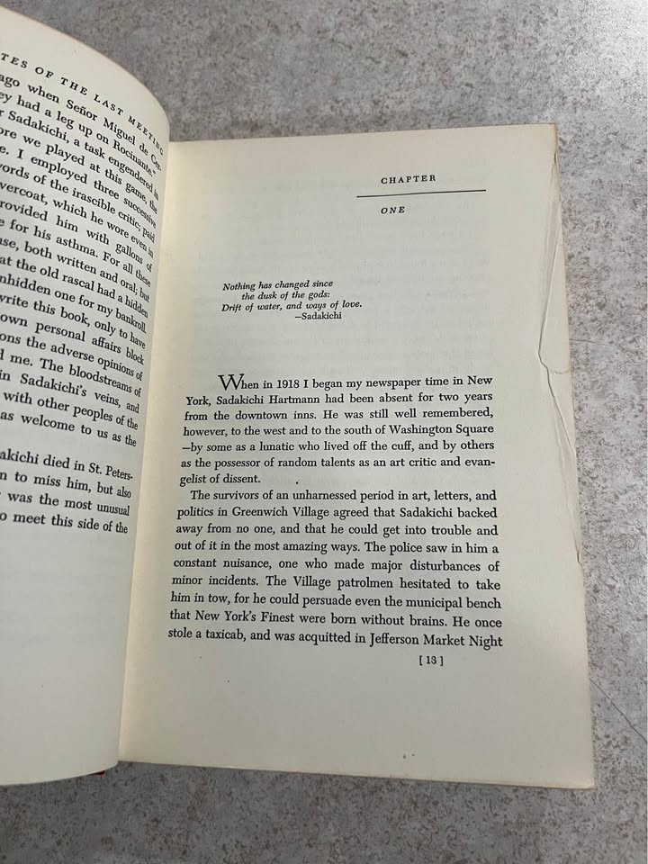 1954 Minutes of the Last Meeting by Gene Fowler Vintage Hardcover Book