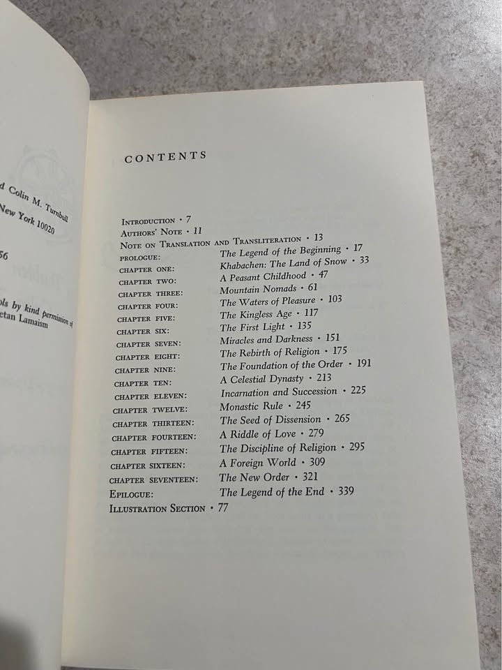 1968 Tibet by Thubten Jigme Norbu and Colin M Turnbull Vintage Hardcover Book