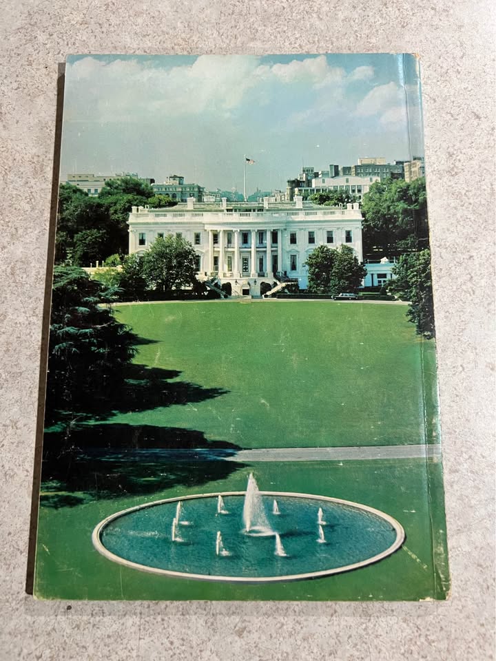 1962 The White House Vintage Paperback Book