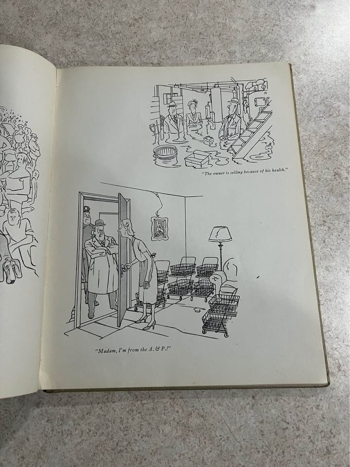 1951 We Buy Old Gold by George Price Vintage Hardcover Book