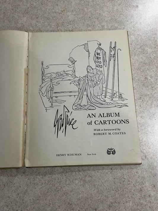 1951 We Buy Old Gold by George Price Vintage Hardcover Book