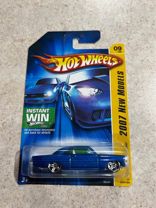 Hot Wheels ‘67 Chevy Nova 2007 New Models #9 1/64 Diecast Car