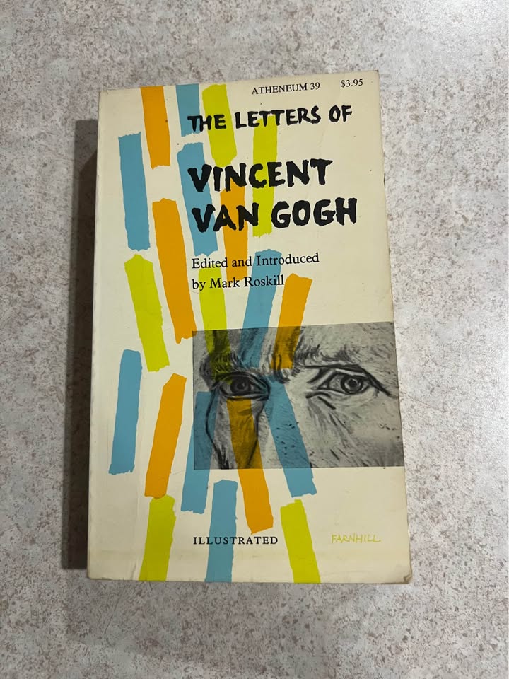 The Letters of Vincent Van Gogh by Mark Roskill Paperback Book 1977