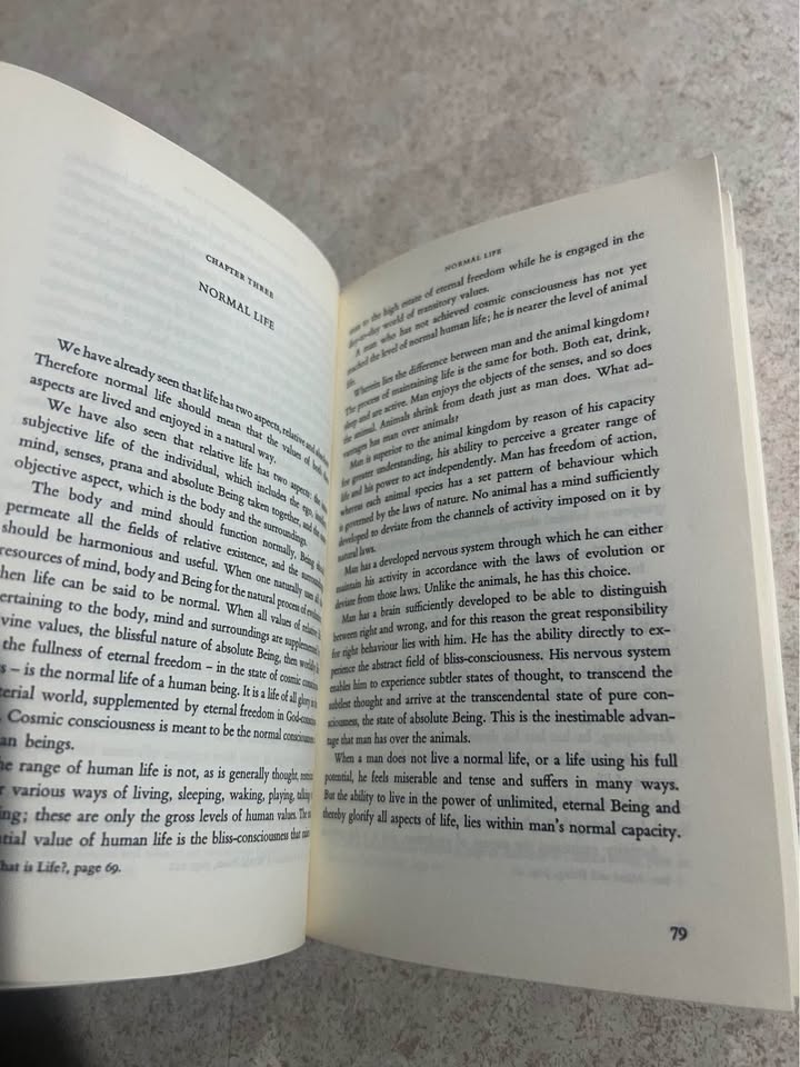 1966 The Science of Being and Art of Living by Maharishi Mahesh Yogi Vintage Paperback Book
