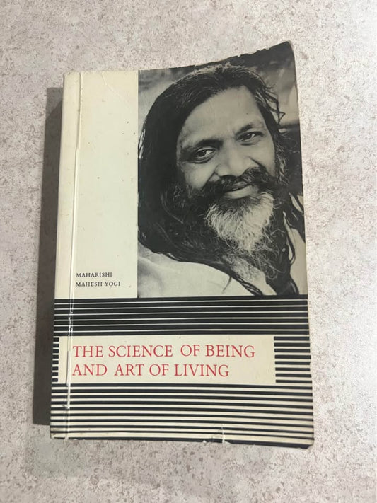 1966 The Science of Being and Art of Living by Maharishi Mahesh Yogi Vintage Paperback Book