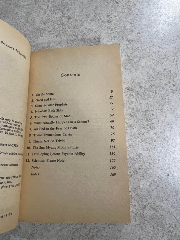1969 Unknown But Known by Arthur Ford Vintage Paperback Book