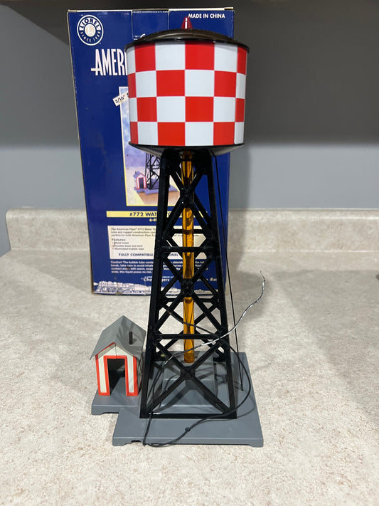 American Flyer Water Tower #772 6-49809 w/ Box