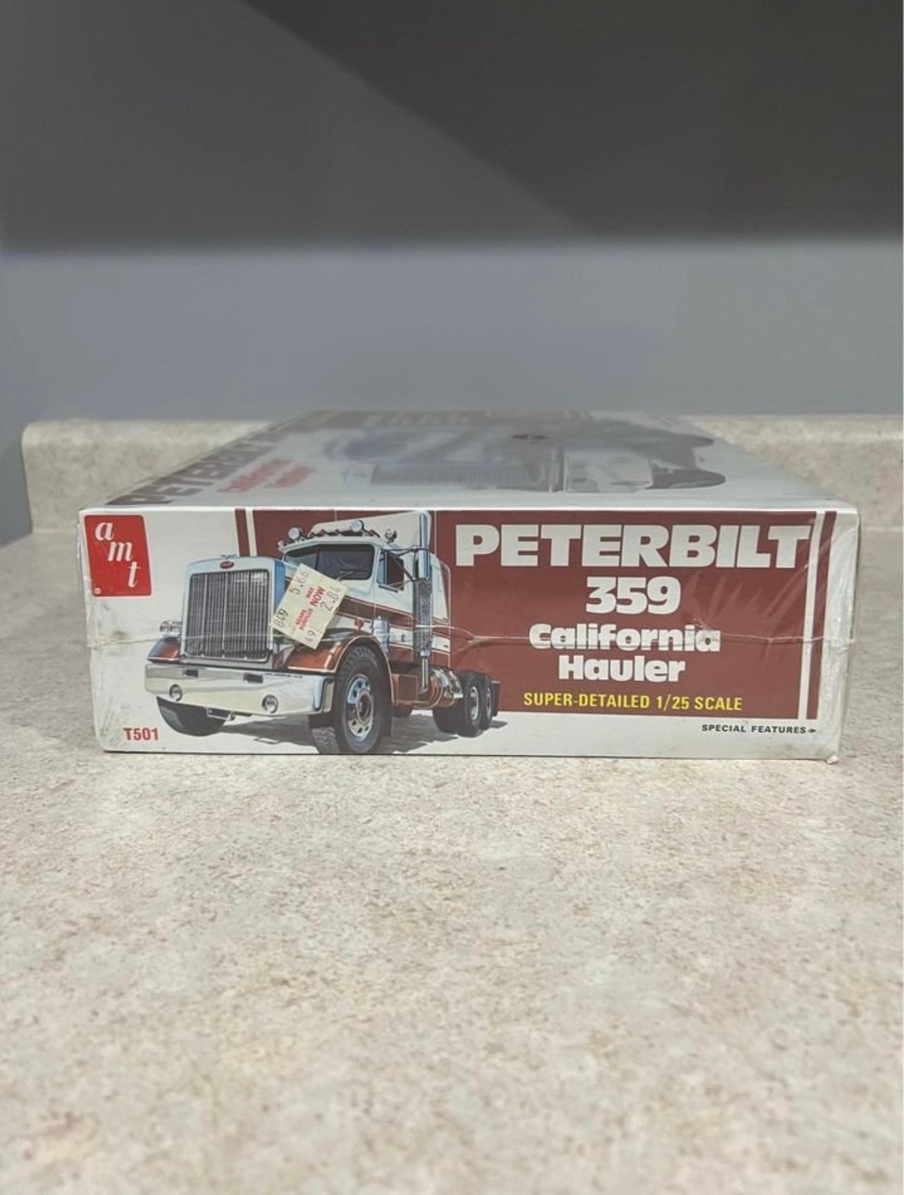 AMT Peterbilt 359 California Hauler T501 NEW SEALED 1/25 Model Truck Kit